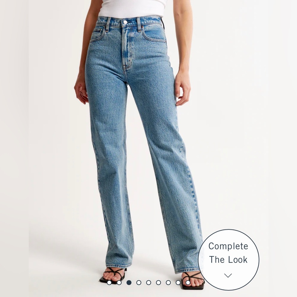 Abercrombie High Rise 90s Relaxed Jeans